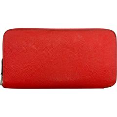 最高級美品】エルメス アザップロングシルクイン ピンク 長財布 HERMES