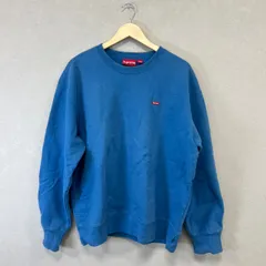 Supremeシュプリーム19AW Small Box Crewneck ブルー　Lサイズ スウェット　パーカーのサムネイル