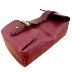 良品✨カルティエ マストライン ショルダーバッグ レザー レディース