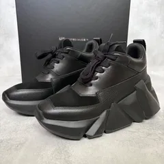 ユナイテッドヌード UNITED NUDE スニーカー シューズ Space Kick Max 厚底 オールブラック 37 美品のサムネイル