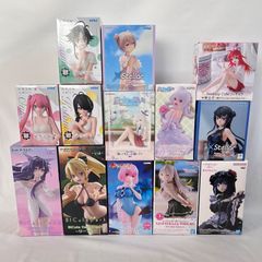 [13 점 세트] 미소녀 프라이즈 피규어 정리 판매 입고 사랑 아야 5 등분 SAO Anime Prize Figure Set