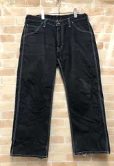 【中古】 IRON HEART アイアンハート ダブルニーロガージーンズ インディゴ 36 111456132のサムネイル