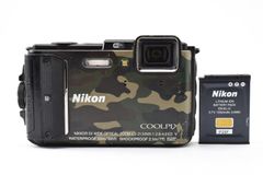 Nikon COOLPIX W300 カモフラージュ柄 付属品全てあります - メルカリ