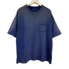 visvim ビズビム 国内正規 25SS JUMBO TEE S/S CRASH ジャンボTシャツ クラッシュ ビンテージ加工 0125105010015 NAVY ネイビー 紺 4 Lのサムネイル