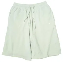 Acne Studios アクネストゥディオズ ポルトガル製 フェイスパッチ ルーズスウェットショートパンツ FA-UX-SHOR000014 S Dusty Green 裏毛 イージー ショーツ ボトムス g22659のサムネイル