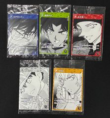 江戸川コナン＆工藤新一 BOX購入特典 プロモ 名探偵コナンカード 5枚