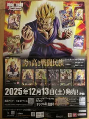 DRAGONBALL FUSIONWORLD  ドラゴンボール　フュージョンワールド　誇り高き戦闘民族　ポスター