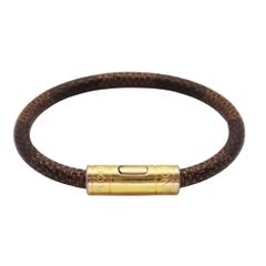 ルイヴィトン LouisVuittonv M6139F ブラスレ・キープイット ブレスレット アクセサリー ダミエ【中古】 中古】LOUIS VUITTON ルイヴィトン M6139F ダミエ ブラスレ キープ