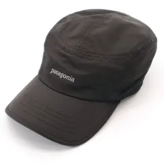 patagonia パタゴニア エアディニ キャップ ブラック 帽子 アウトドア メンズ 古着のサムネイル