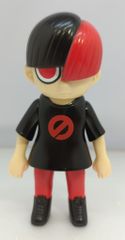 GRAPE BRAIN 天才二口少年博士 のりくん 1stカラー 白黒 ソフビ - メルカリ