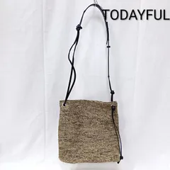 トゥデイフル raffia shoulder bag ラフィアショルダーバッグ レディース - ISItems【USED】【古着】【中古】50163302のサムネイル