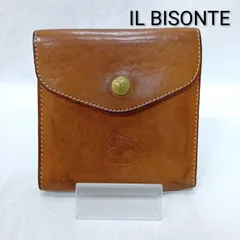 イルビゾンテ ロゴ型押し レザー二つ折り メンズ - ISItems【USED】【古着】【中古】50163298のサムネイル