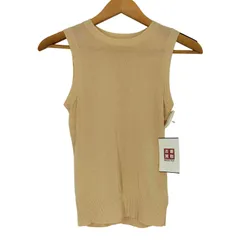 クラネ CLANE SLEEVELESS SHEER KNIT TOPS スリーブレスシアニットトップス レディース JPN：1 のサムネイル