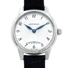 電池交換済 MONTBLANC モンブラン ボエム 7309 デイト 30ｍ防水 シルバー SS ステンレス 純正ベルト 純正尾錠 レディース クォーツ 【6ヶ月保証】【腕時計】【中古】のサムネイル