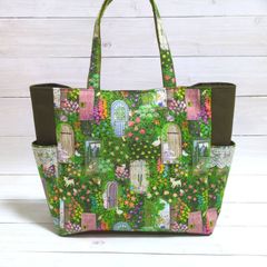 専用☆ユキエモン　肩掛けトートバッグ ユキエモン☆肩掛けトートバッグ（レース付き） - メルカリ