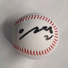 読売ジャイアンツ #27 岸田選手 投げ入れ直筆サインボール - メルカリ