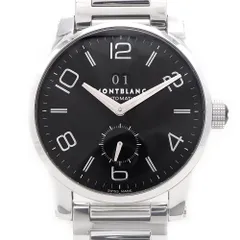 MONTBLANC モンブラン タイムウォーカー 7050 デイト スモールセコンド 30ｍ防水 黒 ブラック SS ステンレス メンズ 自動巻き【6ヶ月保証】【腕時計】【中古】のサムネイル