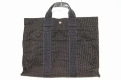 エルメス HERMES エールライン MM トートバッグ キャンバス グレー 【ブランド古着ベクトル】【中古】☆AA★●▲260712のサムネイル