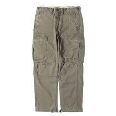 【美品】【近年モデル】RRL ダブルアールエル パンツ カーキ サイズ:29×30 ヴィンテージ加工 ミリタリー コットン カーゴパンツ ラルフローレン ボトムス ズボン【メンズ】【中古】のサムネイル