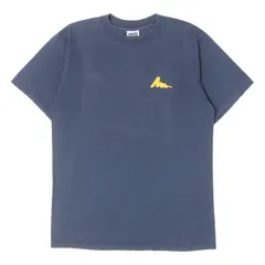 【Goodフェード】GREGORY グレゴリー Tシャツ ネイビー 紺 サイズ:L 90s 20周年記念 両面プリント ロゴマーク Tシャツ メキシコ製 90年代 古着 ヴィンテージ トップス カットソー 半袖【メンズ】【中古】のサムネイル