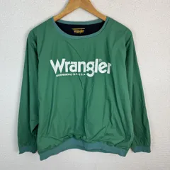 Wrangler ラングラー 長袖 ピステ プリント グリーン メンズ 古着 アメカジ レトロのサムネイル