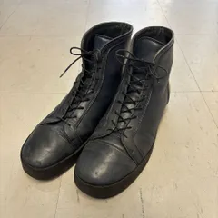 JIL SANDER ジルサンダー Lace up Boots ブーツ 13 178 ネイビー系 size:8【中目黒B06】のサムネイル