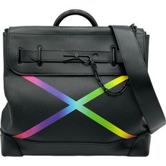 サンローラン SAINT LAURENT ワイドロゴパファーボストンバック 797640