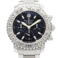 BLANCPAIN ブランパン トリロジー エアコマンド フライバッククロノグラフ 2285F-1130-71 デイト 200m防水 黒 ブラック SS ステンレス メンズ 自動巻き【6ヶ月保証】【腕時計】【中古】のサムネイル
