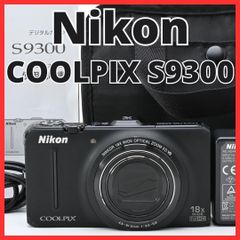 Nikon COOLPIX S9300 デジカメ ブラック 動作確認済 - メルカリ