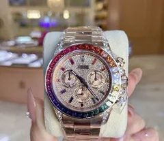 22今すぐ購入へようこそ! ！Rolex/ロレックス Daytona デイトナ Ref.116595RBOW-0002 K18PG レインボー25｜本日限定特価｜新品未使用のサムネイル