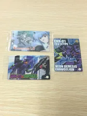 EG7 新世紀エヴァンゲリオン カード まとめ キャラクター バトル エヴァンゲリオン初号機 EVA-01 TEST TYPE 綾波レイ EVANGELION 1.0 EVA-01 vs サキエル 3枚 E-01 IL-01のサムネイル