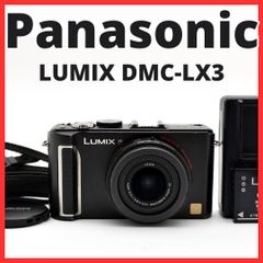 Panasonic LUMIX DMC-LX3 ライカレンズ搭載 ブラック - メルカリ