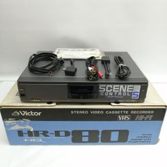 新品】VICTOR ビデオデッキ HR-D80 M2500-hhy7r - メルカリ