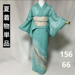 夏着物単品 絽 訪問着 洗える着物 高級化繊 シルクタッチ - メルカリ