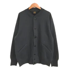 アボンタージ A VONTADE 50s Award Cardigan スウェットカーディガン 裏起毛 S 紺 ネイビーのサムネイル