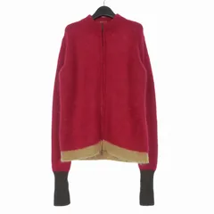 プラダスポーツ PRADA SPORT モヘア ニットジャケット ブルゾン 長袖 52 レッド 赤 国内正規のサムネイル