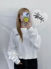 STUSSY Japan ベーシック クロップド スウェットのサムネイル