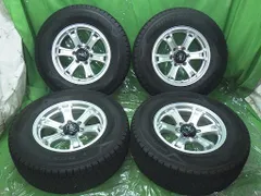 【中古】265/65R17 プラド weds KEELER 17インチ ダンロップ ウインターマックスSJ8のサムネイル