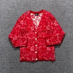 MONCLER ウール モヘア パータン 刻印ボタン カーディガン :)のサムネイル