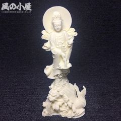 ☆ヴィンテージ 徳化窯 白磁観音菩薩像【＊】 - メルカリ