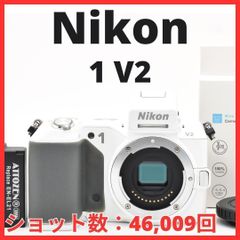 E13[7594]8미품 니콘 Nikon 1 V2 바디 화이트 [샷수 46,009회]