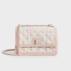 レスポートサック アトリエ バンダナ チェーン キルト ショルダー