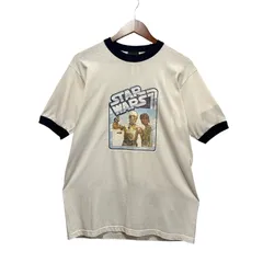 90s STAR WARS Promotion C-3PO Luke Skywalker ringer tee　ビンテージ　リンガー　スターウォーズのサムネイル