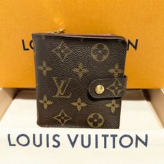 LOUIS VUITTON ルイヴィトン コンパクトジップ モノグラム 2つ折り
