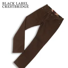 BLACK LABEL CRESTBRIDGE ブラックレーベル クレストブリッジ CBチェック使い★ ストレッチ スキニー パンツ Sz.L メンズのサムネイル