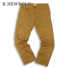 R.NEWBOLD ポールスミス 通年★ ツイル テーパード チノ パンツ 大きいサイズ Sz.XL メンズのサムネイル