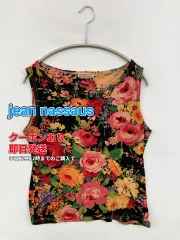 jean nassaus タンクトップ 花柄・ボタニカル柄 カップなし レディースのサムネイル