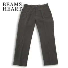 【新品 未使用】 BEAMS HEART ビームス ハート 春夏★ ストレッチ スラックス パンツ Sz.M メンズ 灰 グレーのサムネイル