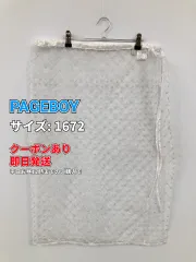 PAGEBOY ページボーイ スカート 1672 ホワイト メンズ レディースのサムネイル