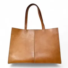 土屋鞄 ナチューラ NATURA  ヌメ革　オールレザー トートバッグ　ビジネスバッグ　通勤バッグ　自立　ブラウン　茶色のサムネイル
